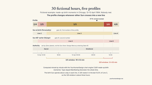 3/5 Profile in Human Design (Martyr/Heretic) and the Rare 3/6